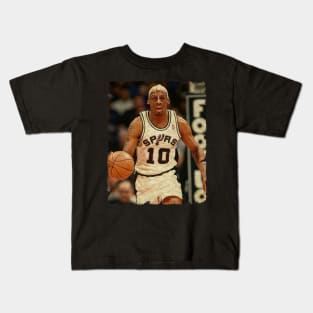 Dennis Rodman in San Antonio Spurs Kids T-Shirt